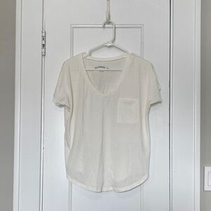 Off-White V-Neck Tee
